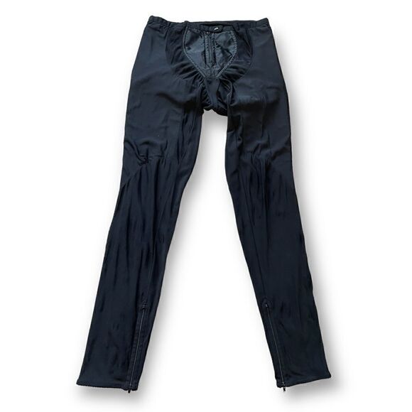 DOLCE & GABBANA Black Mesh Dancer Leggings |42| - Picture 1 of 11